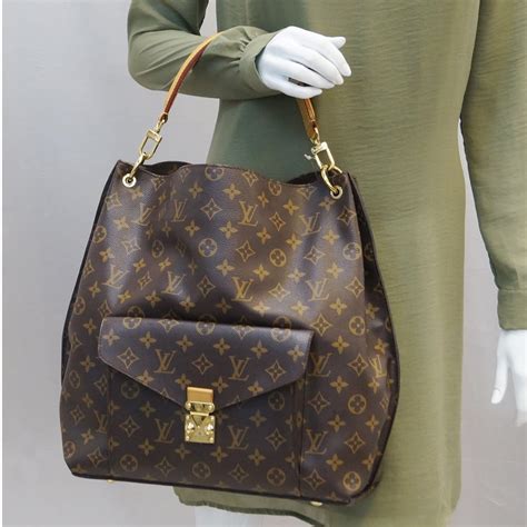 louis vuitton metallic bag|Louis Vuitton metis hobo bag.